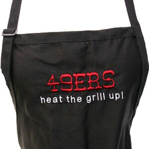 49ers heat the grill up! (Adult Apron)