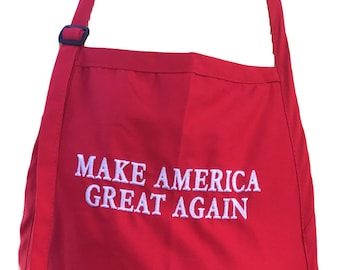 Make American Great Again (Adult Apron in various colors)