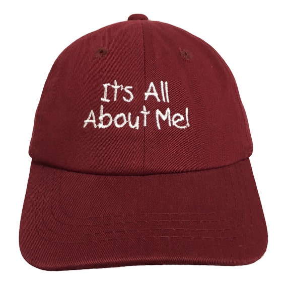 It's All About Me! (Polo Style INFANT Ball Cap in various colors)