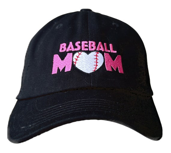 Baseball Mom (Polo Style Ball Cap available in various colors)