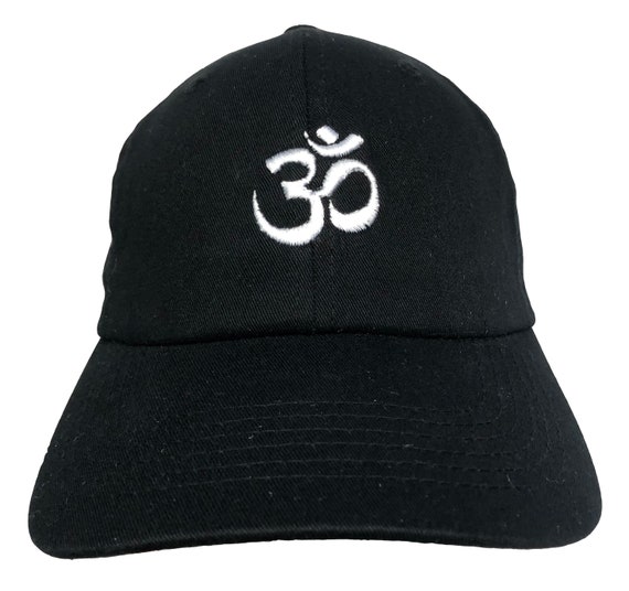Om / Aum Symbol (Polo Style Adustable Ball Various Colors with White Stitching)
