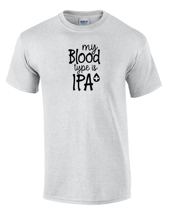 My Blood Type is IPA (Mens T-Shirt)