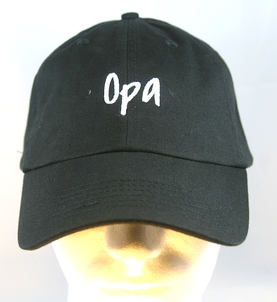 Opa (Polo Style Ball Black with White Stitching)