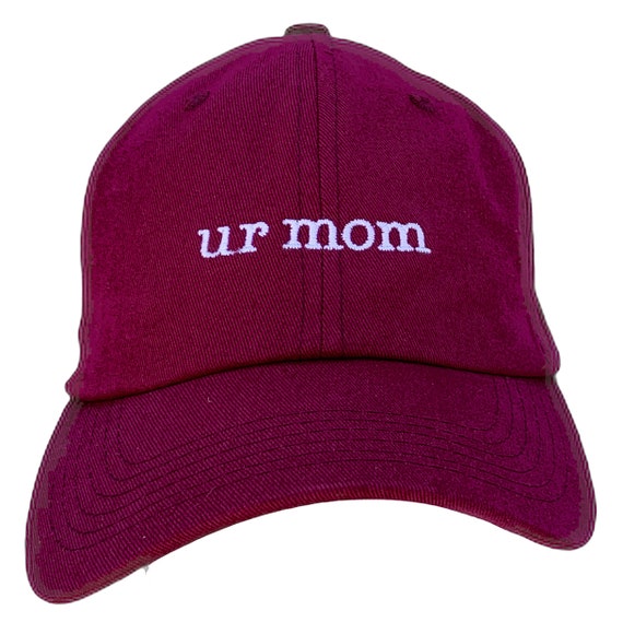 ur mom (Polo Style Adjustable Ball Various Colors with White Stitching)