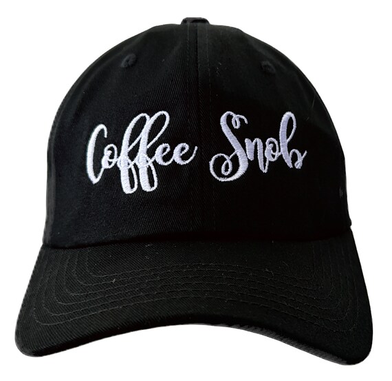 Coffee Snob (Polo Style Ball vaious colors with White Stitching)