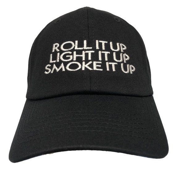 Roll It Up Light It Up Smoke It Up (Polo Style Ball Various Colors with White Stitching)
