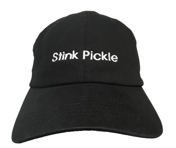 Stink Pickle (Polo Style Ball Black with White Stitching)