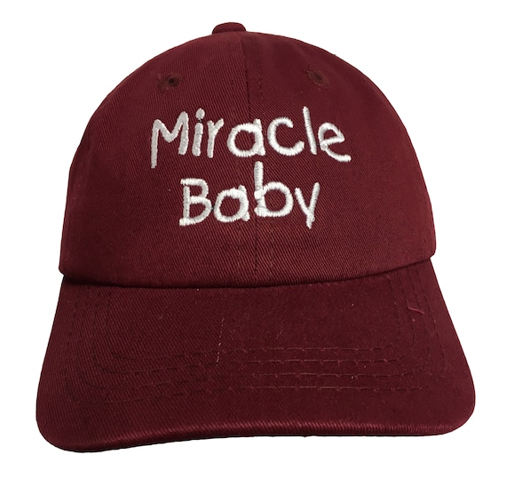 Miracle Baby (Polo Style INFANT Ball Cap in various colors)