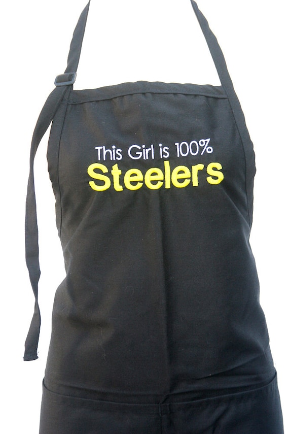 This Girl is 100% Steelers (Adult Apron)