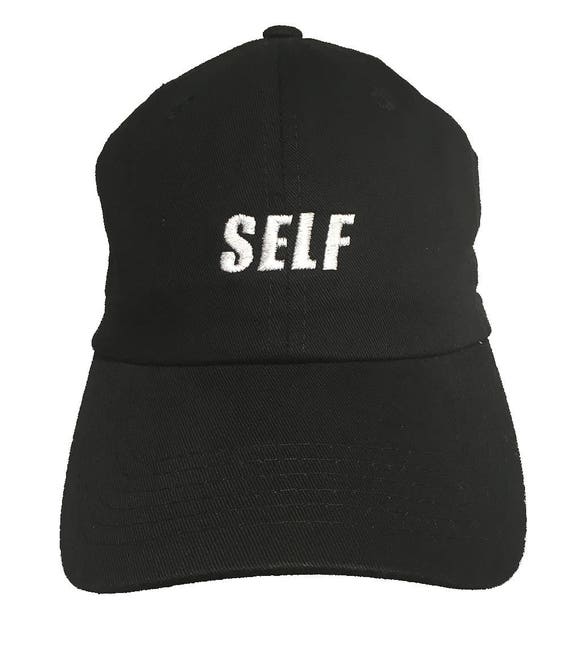 SELF (Polo Style Ball Cap - Black)