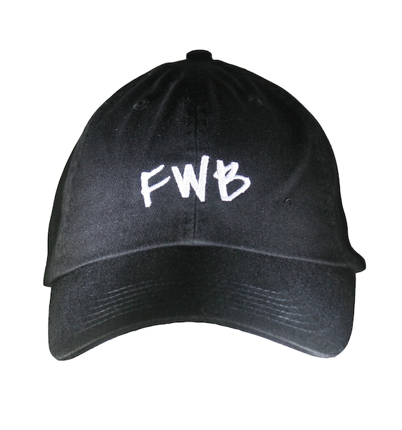 FWB (Polo Style Ball Black with White Stitching)