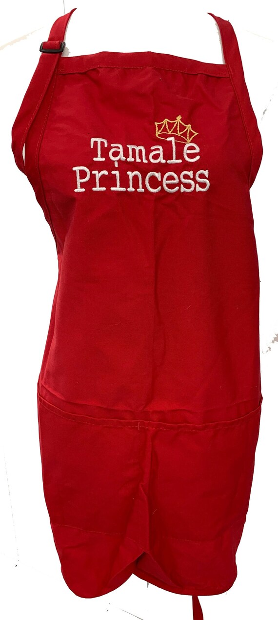 Tamale Princess with Crown (Adult Apron)