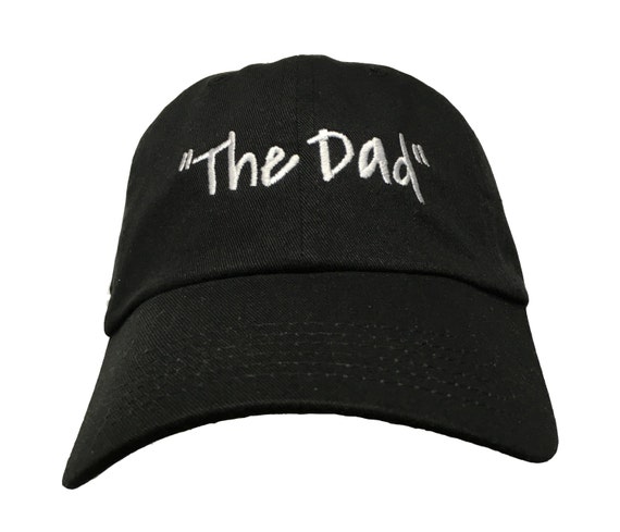 The Dad (Polo Style Ball Black with White Stitching)