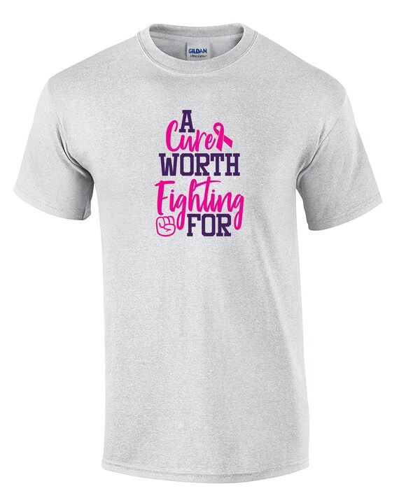 A Cure is Worth Fighting For (Mens T-Shirt)