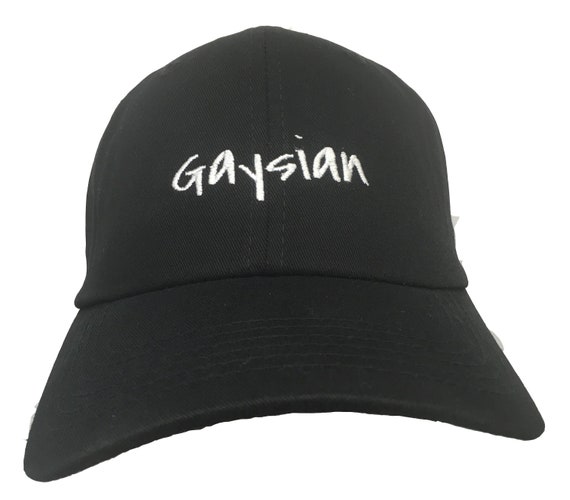 Gaysian (Polo Style Ball Black with White Stitching)