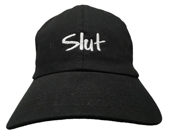 Slut - Polo Style Ball Cap - Various colors with White Stitching