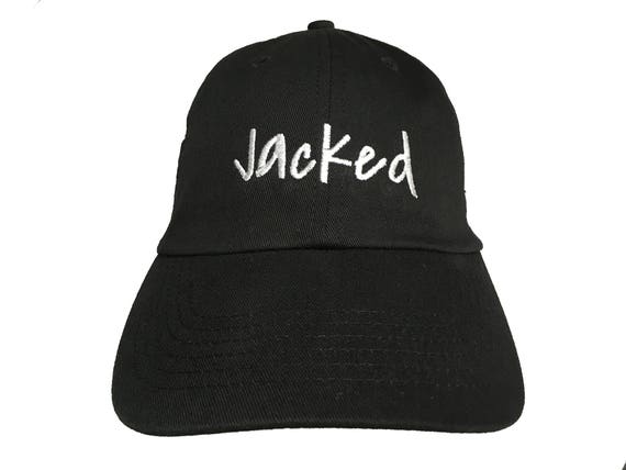 Jacked (Polo Style Ball Black with White Stitching)