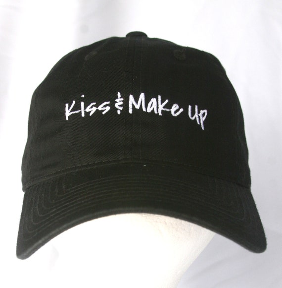 Kiss & Make Up (Polo Style Ball Black with White Stitching)