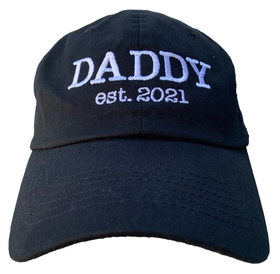 Daddy Est with Date - Custom - Polo Style Ball Cap (Available in Various Colors)