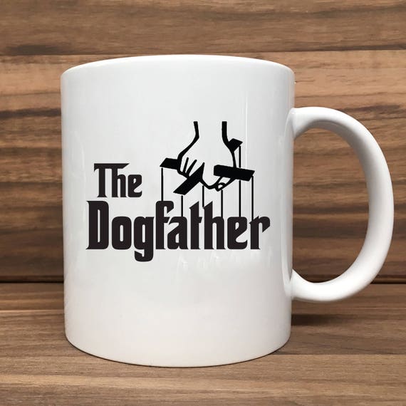 Coffee Mug - The Dogfather - Double Sided Printing 11 oz Mug
