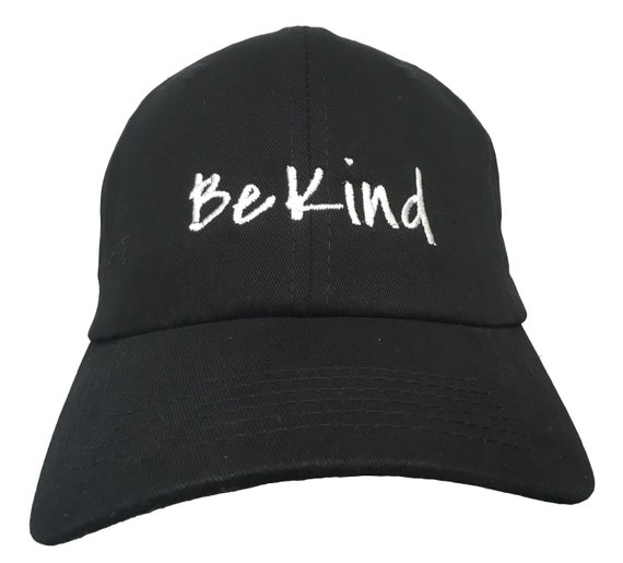 Be Kind (Polo Style Ball Black with White Stitching)