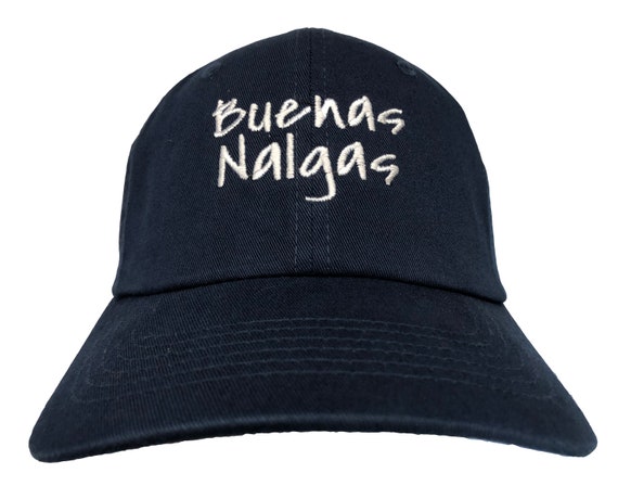 Buenas Nalgas - Polo Style Ball Cap (Various Colors with White Stitching)