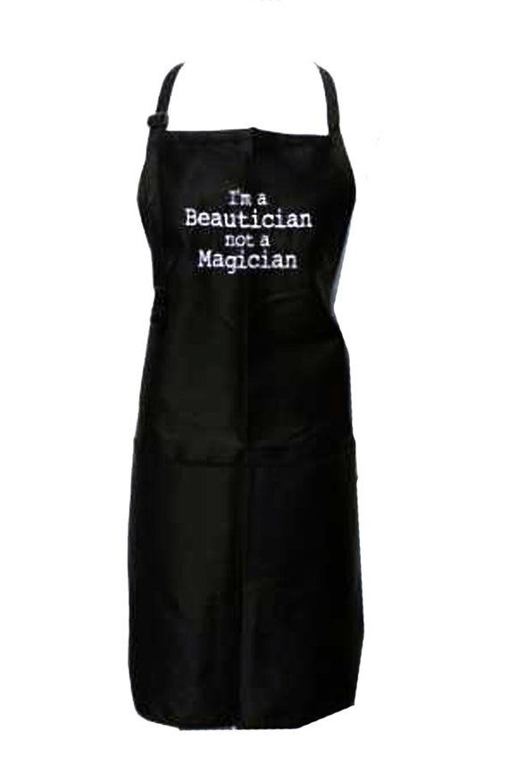 I'm a Beautician Not a Magician (Adult Apron)