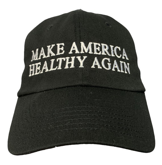 Make America Healthy Again -  Ball Cap (Various Colors with White Stitching)