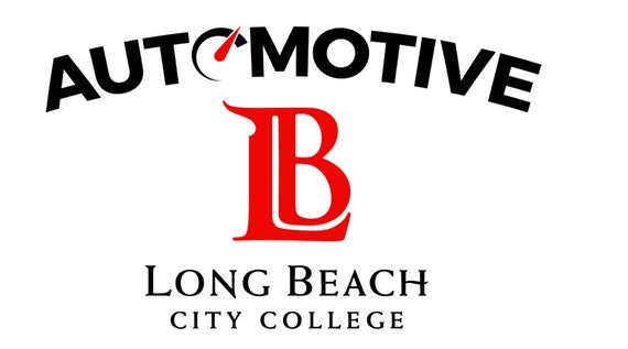 Long Beach City College Automotive Department - Work Shirt - Embroidered (Black)