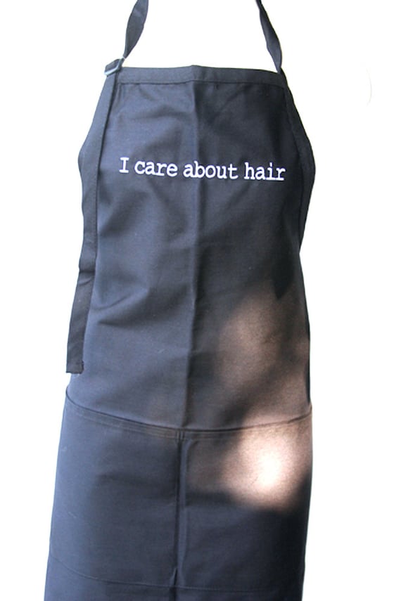 I Care About Hair (Adult Apron)
