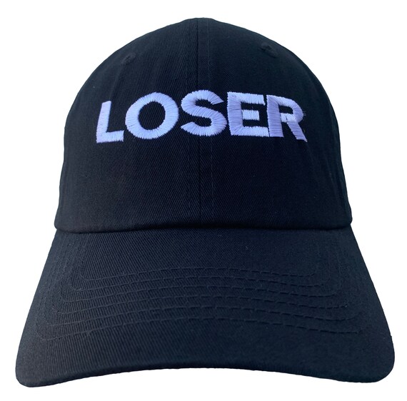 LOSER - Polo Style Ball Cap (Various colors with White Stitching)