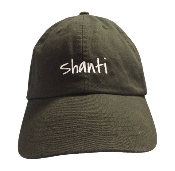 Shanti (Polo Style Ball Black with White Stitching)