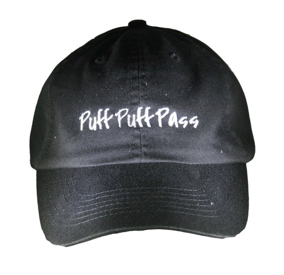 Puff Puff Pass (Polo Style Ball Black with White Stitching)