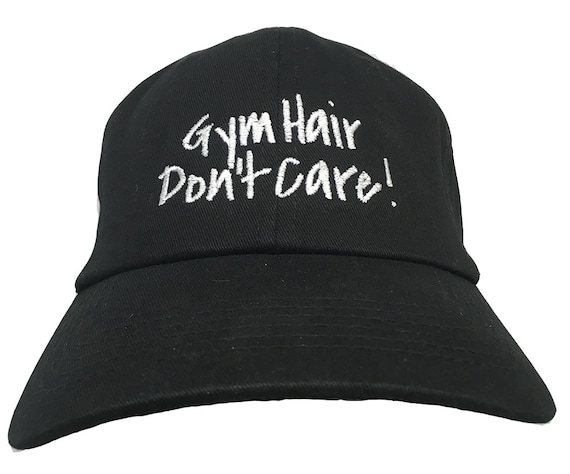 Gym Hair Don't Care (Polo Style Ball Various Colors with White Stitching)