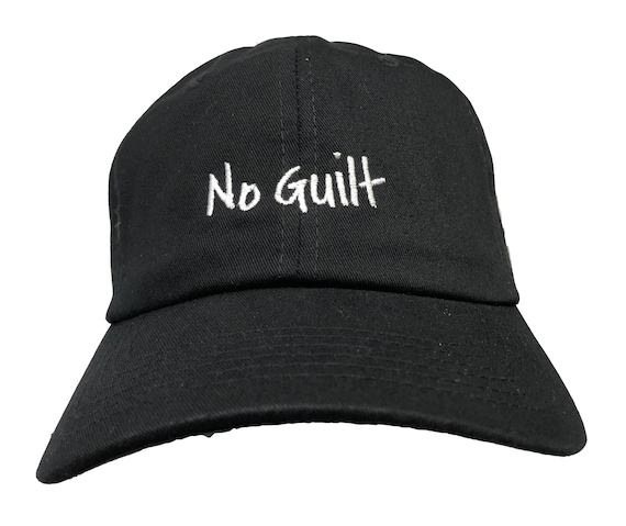 No Guilt - Adult Ball Cap (Various Colors with White Stitching)