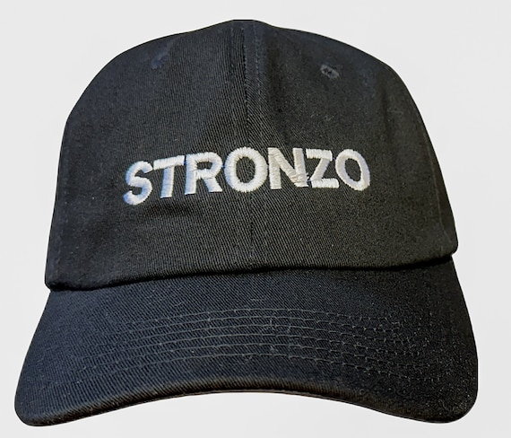 STRONZO (Polo Style Ball Black with White Stitching)