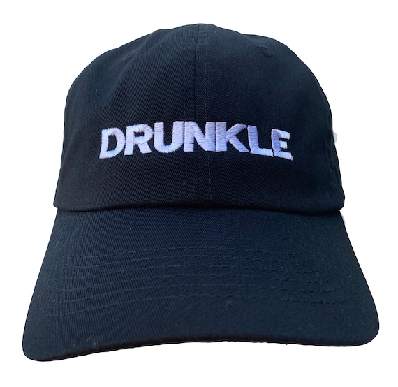 Drunkle - Polo Style Ball Cap (Various Colors with White Stitching)