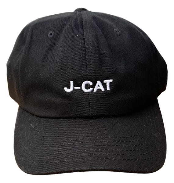 J-CAT -  Ball Cap (Various Colors with White Stitching)