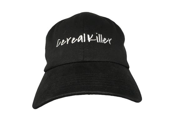 Cereal Killer (Polo Style Ball Black with White Stitching)