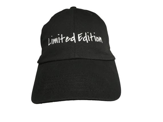 Limited Edition (Polo Style Ball Cap - Black)