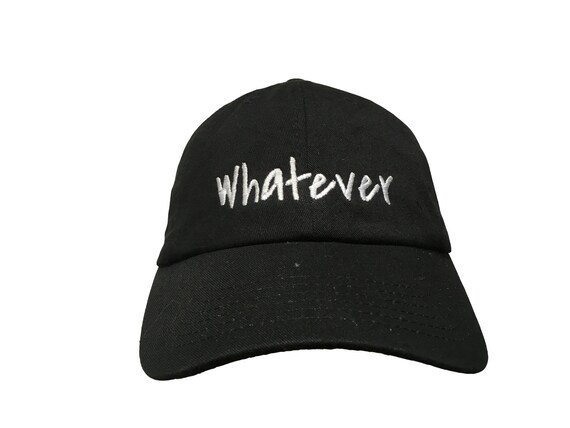 Whatever (Polo Style Ball Black with White Stitching)