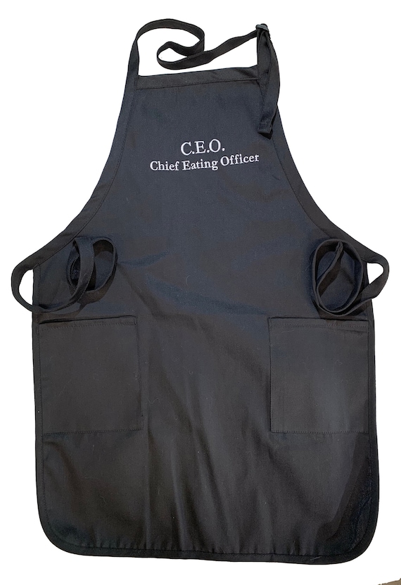 C.E.O Chief Eating Officer (Adult Apron) In various colors