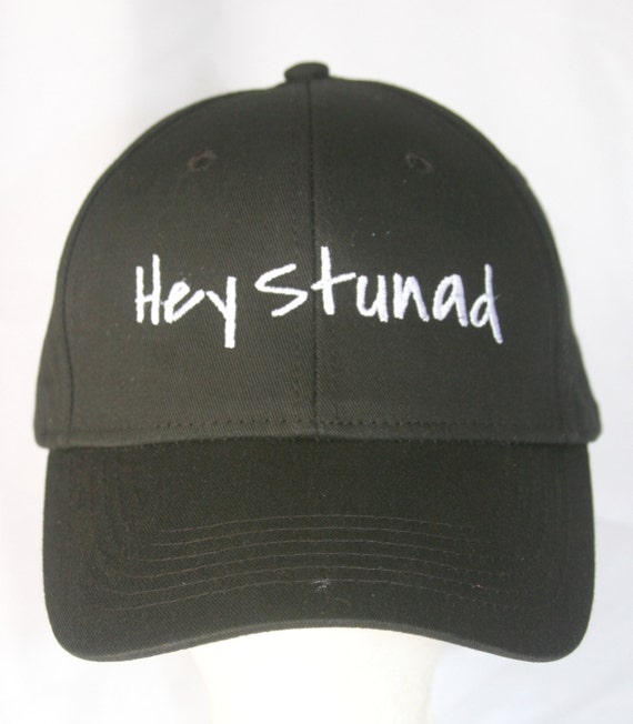 Hey Stunad (Polo Style Ball Black with White Stitching)