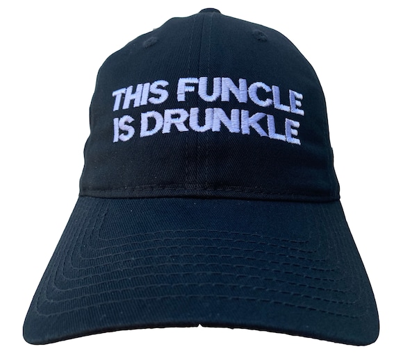 This Funcle is Drunkle - Polo Style Ball Cap (Various Colors with White Stitching)