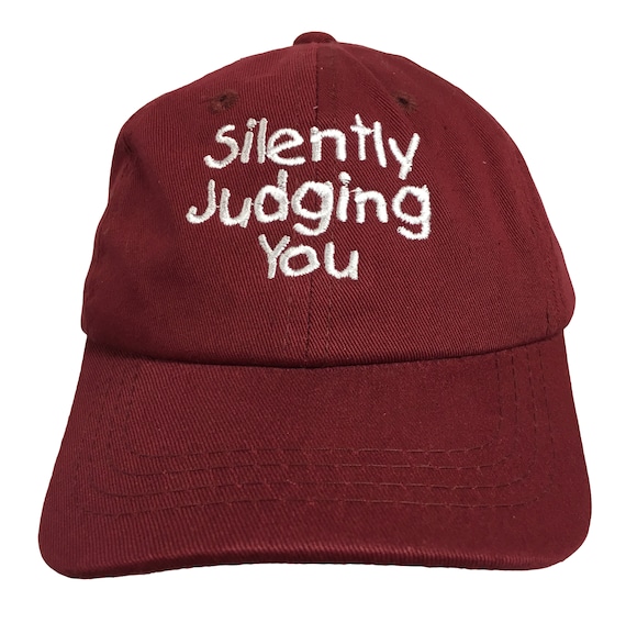 Silently Judging You (Polo Style INFANT Ball Cap in various colors)