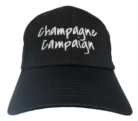 Champagne Campaign - Polo Style Ball Cap - Various colors with White Stitching