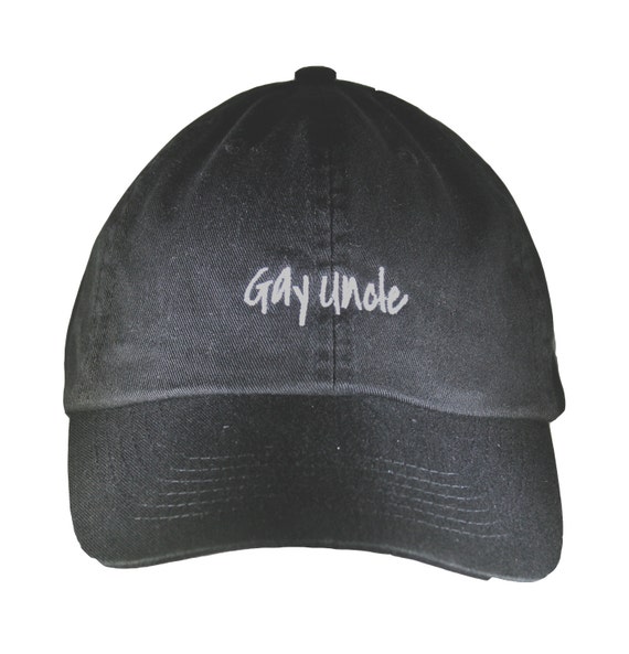 Gay Uncle (Polo Style Ball Black with White Stitching)