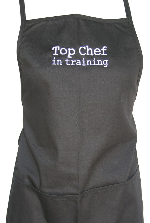 Top Chef in training (Kids Apron) with pockets