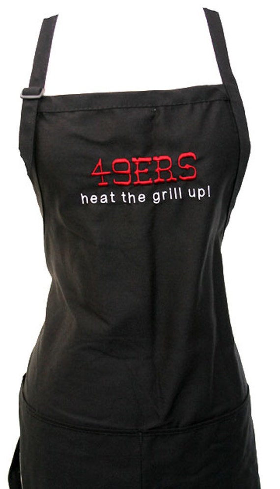 49ers heat the grill up! (Adult Apron)