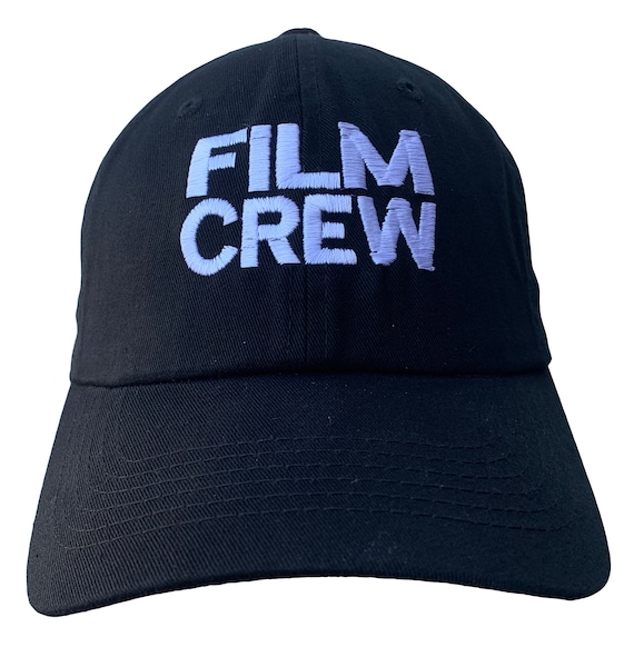 FILM CREW - Polo Style Ball Cap (Various colors with White Stitching)